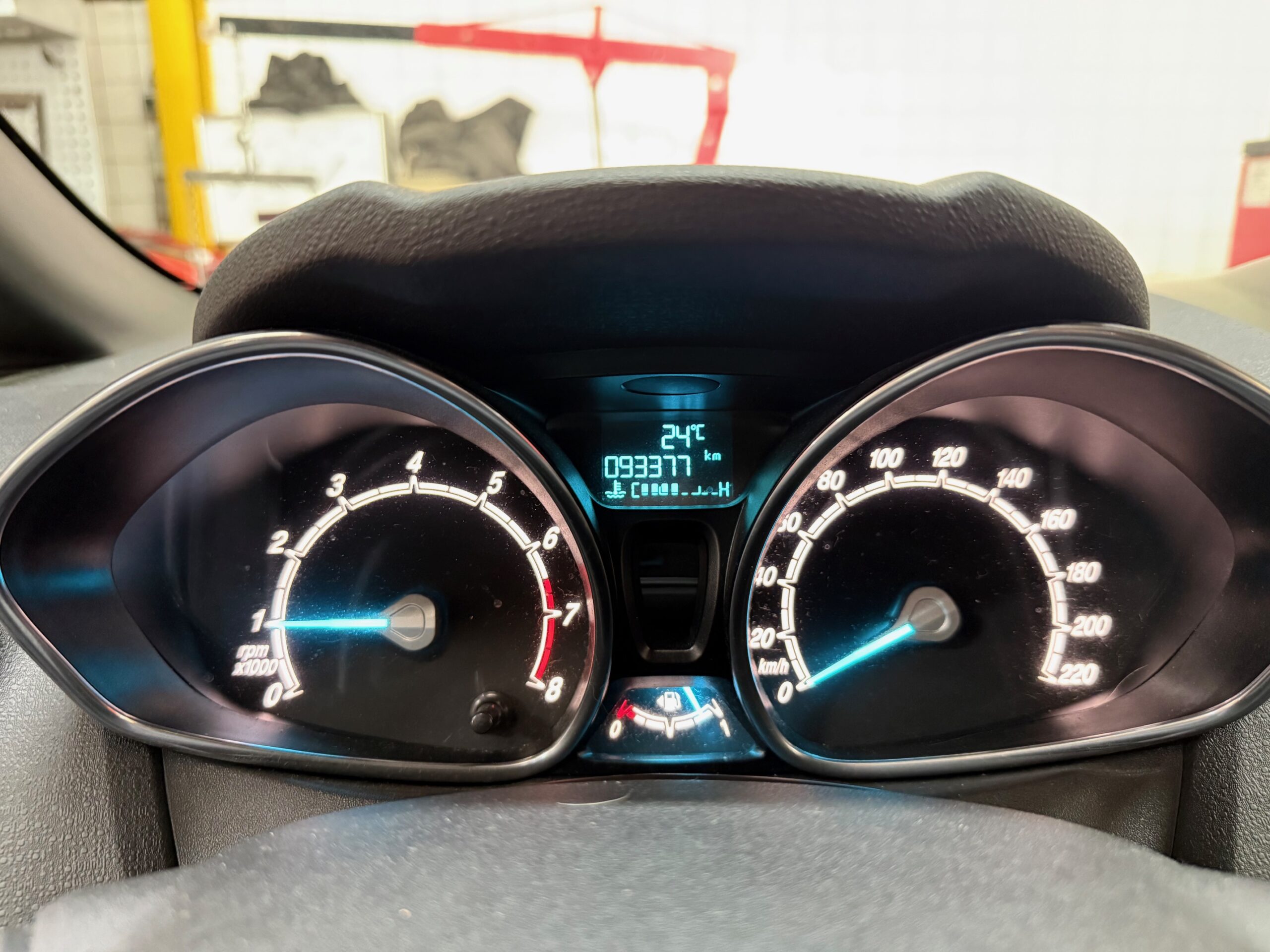Ford Fiësta 1.0 Ecoboost 100pk 5dr 2017 Blauw, ST Line