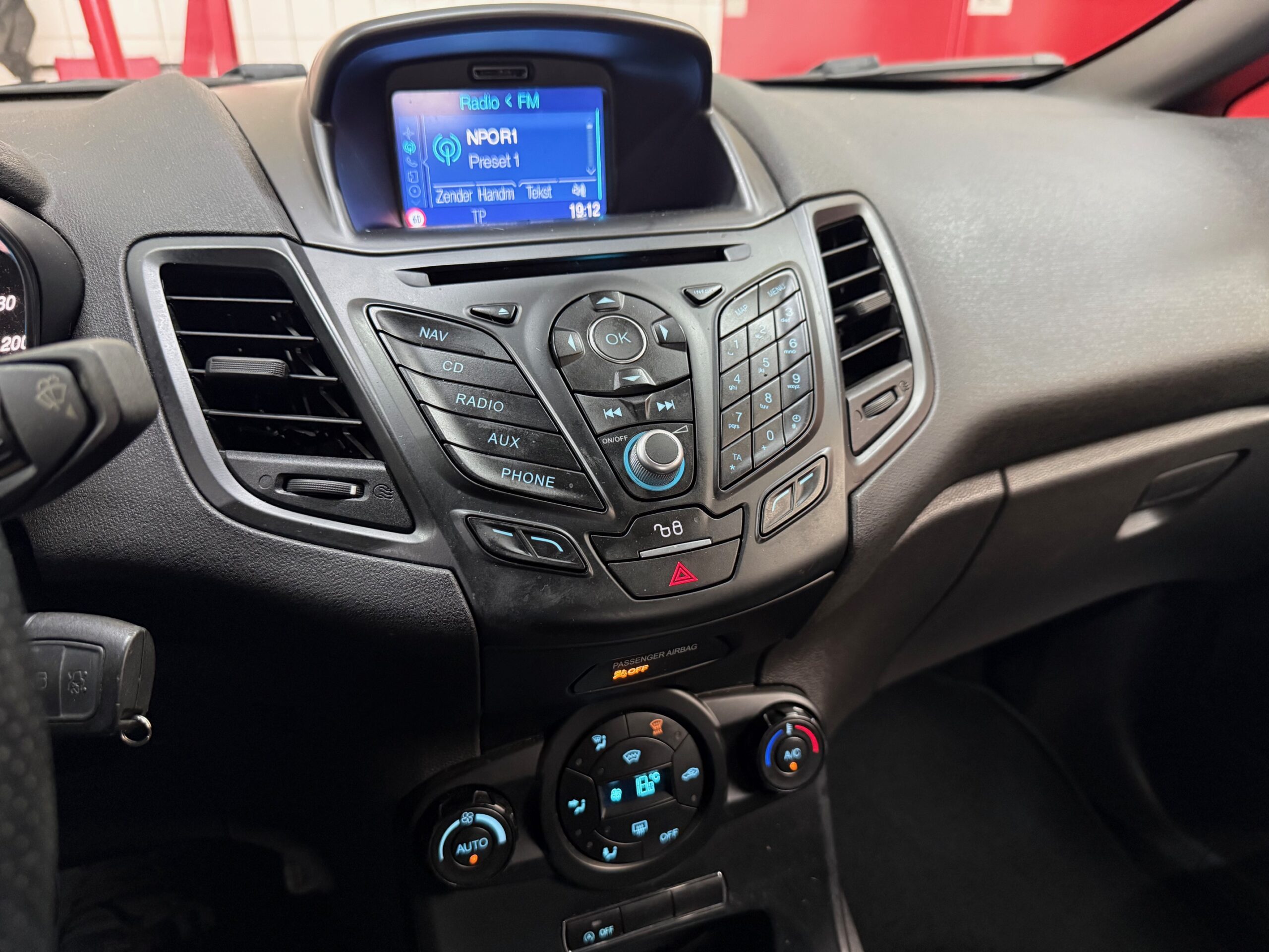 Ford Fiësta 1.0 Ecoboost 100pk 5dr 2017 Blauw, ST Line